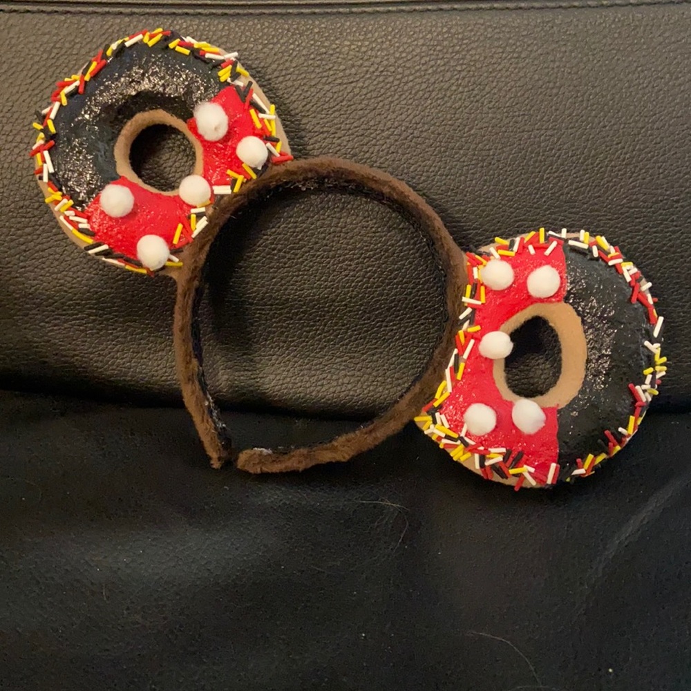 Disney ears. Mickey donut ears